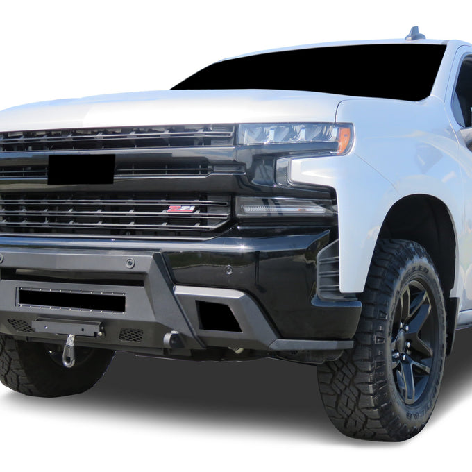 Armour III Heavy Duty Front Winch Bumper <br> 19-21 Chevrolet Silverado 1500