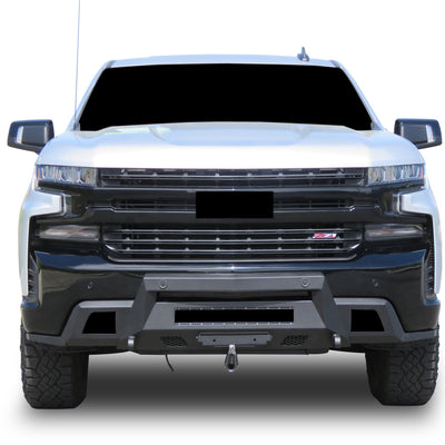 Armour III Heavy Duty Front Winch Bumper <br> 19-21 Chevrolet Silverado 1500