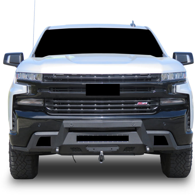 Armour III Heavy Duty Front Winch Bumper <br> 19-21 Chevrolet Silverado 1500