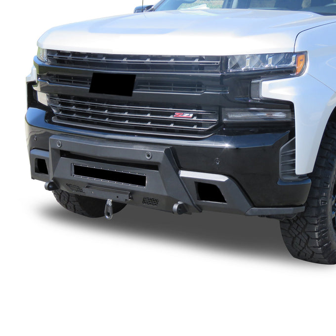Armour III Heavy Duty Front Winch Bumper <br> 19-21 Chevrolet Silverado 1500