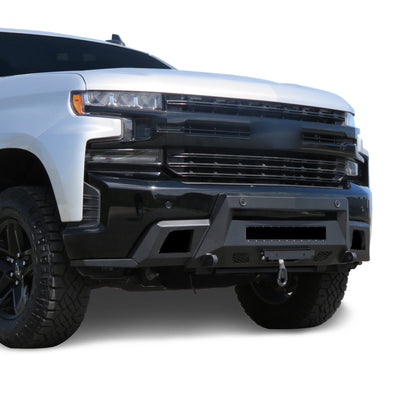 Armour III Heavy Duty Front Winch Bumper <br> 19-21 Chevrolet Silverado 1500