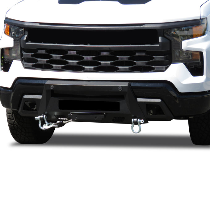 Armour III Heavy Duty Front Winch Bumper <br> 22-24 Chevrolet Silverado 1500