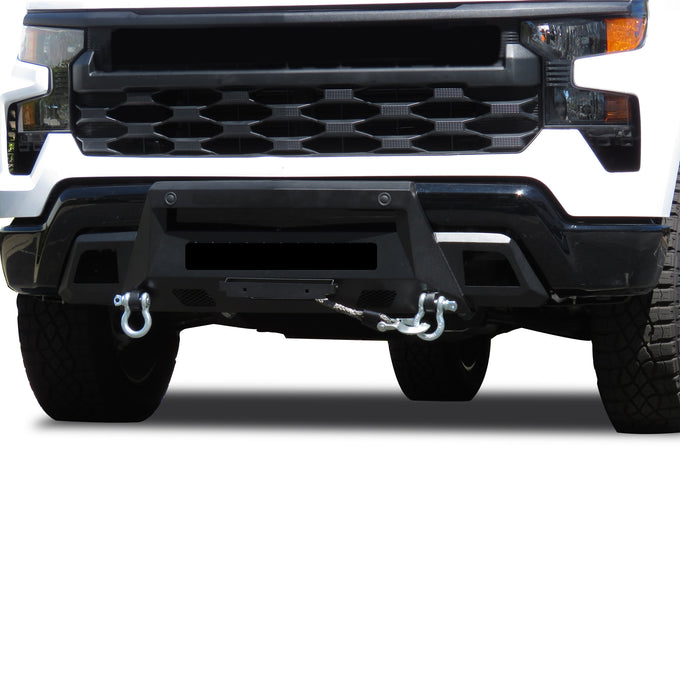 Armour III Heavy Duty Front Winch Bumper <br> 22-24 Chevrolet Silverado 1500
