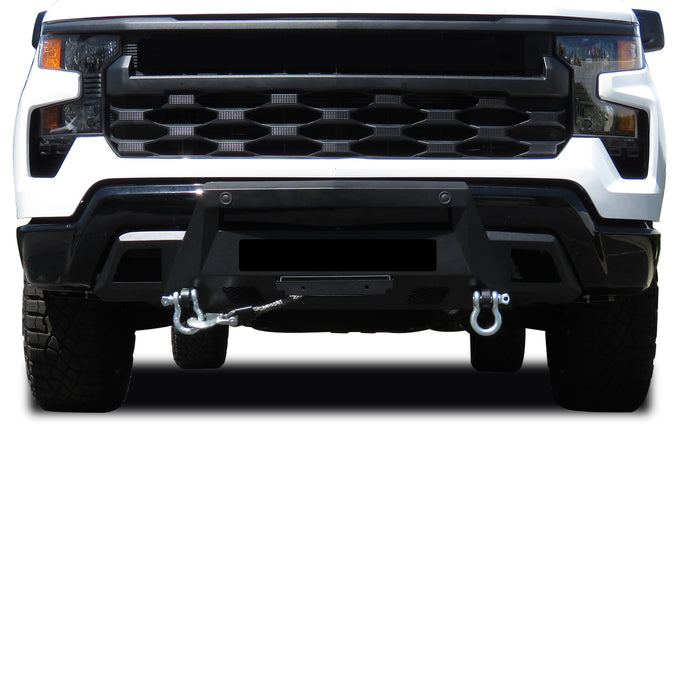 Armour III Heavy Duty Front Winch Bumper <br> 22-24 Chevrolet Silverado 1500