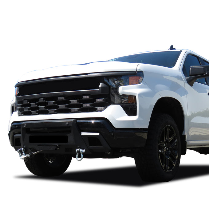 Armour III Heavy Duty Front Winch Bumper <br> 22-24 Chevrolet Silverado 1500