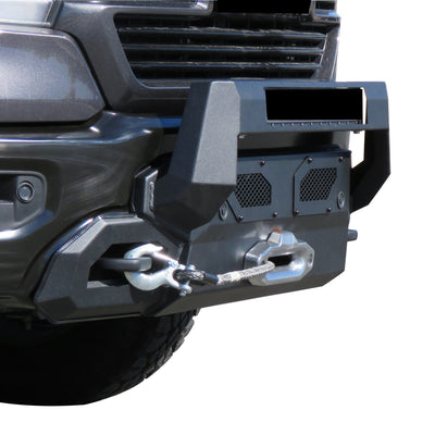 Armour III Heavy Duty Front Winch Bumper <br> 19-24 Ram 1500