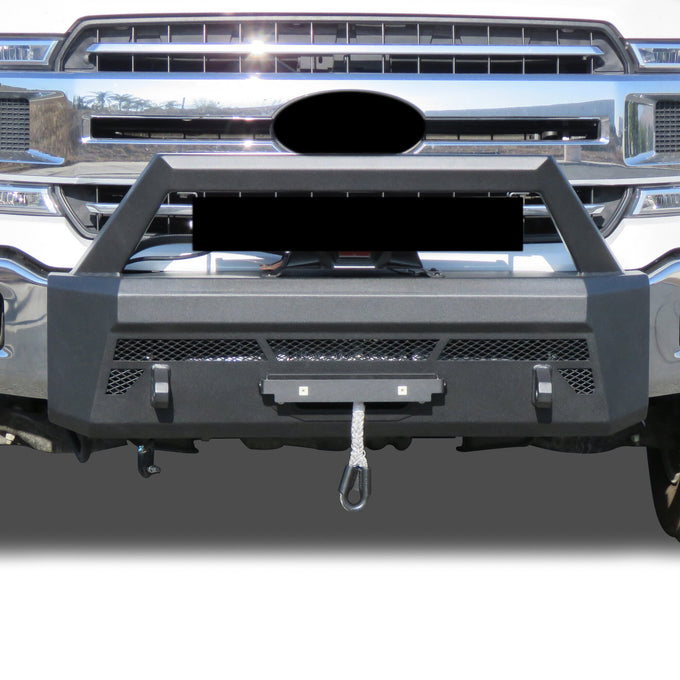 Armour III Heavy Duty Front Winch Bumper <br> 18-20 Ford F-150