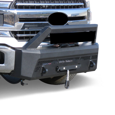 Armour III Heavy Duty Front Winch Bumper <br> 18-20 Ford F-150
