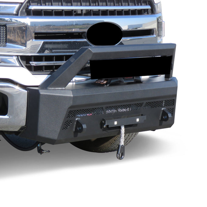 Armour III Heavy Duty Front Winch Bumper <br> 18-20 Ford F-150