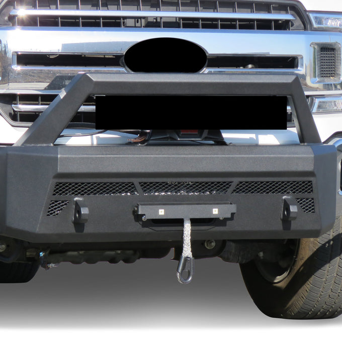 Armour III Heavy Duty Front Winch Bumper <br> 18-20 Ford F-150
