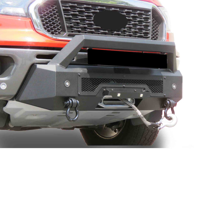 Armour III Heavy Duty Front Winch Bumper <br> 19-23 Ford Ranger