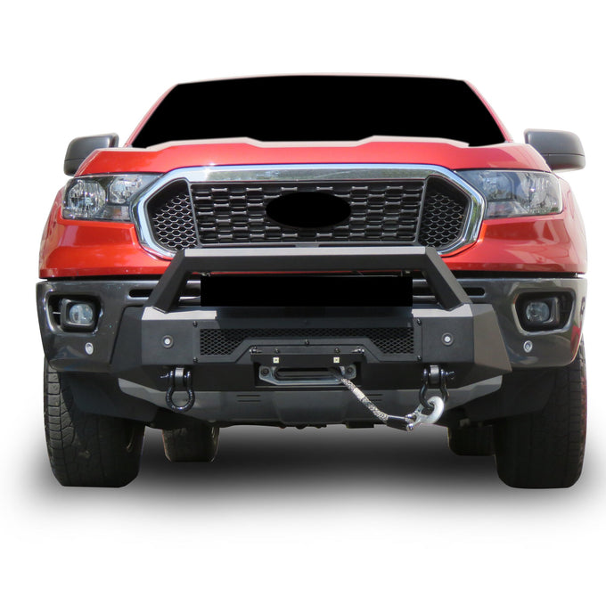 Armour III Heavy Duty Front Winch Bumper <br> 19-23 Ford Ranger
