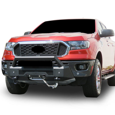 Armour III Heavy Duty Front Winch Bumper <br> 19-23 Ford Ranger