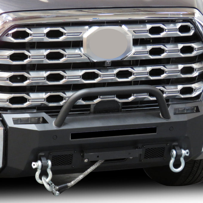 Armour III Heavy Duty Front Winch Bumper <br> 22-24 Toyota Tundra