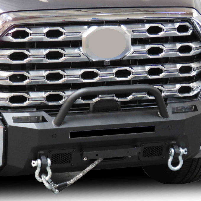 Armour III Heavy Duty Front Winch Bumper <br> 22-24 Toyota Tundra