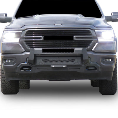 Armour III Light Duty Front Bumper <br> 19-24 Ram 1500