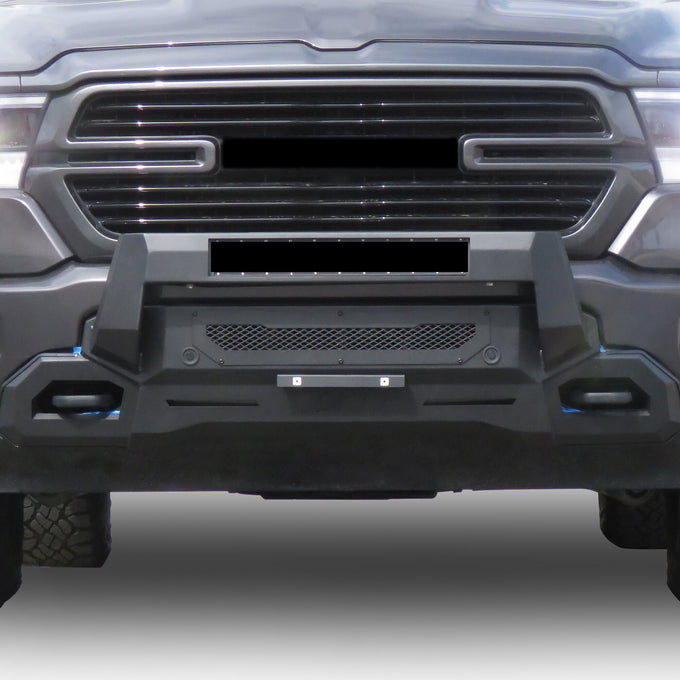 Armour III Light Duty Front Bumper <br> 19-24 Ram 1500