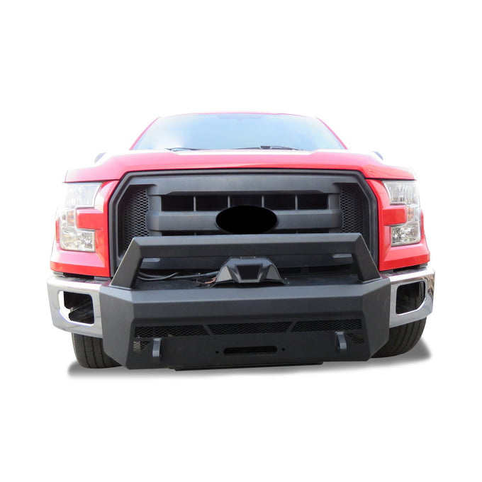 Armour III Heavy Duty Front Winch Bumper <br> 15-17 Ford F-150