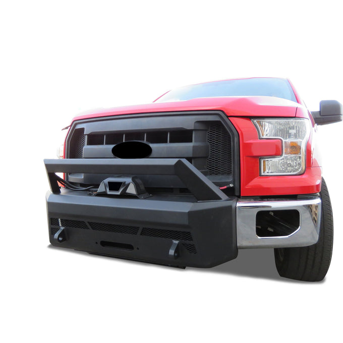 Armour III Heavy Duty Front Winch Bumper <br> 15-17 Ford F-150