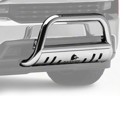 Polished Stainless Steel Bull Bar <br> 19-24 GMC Sierra 1500