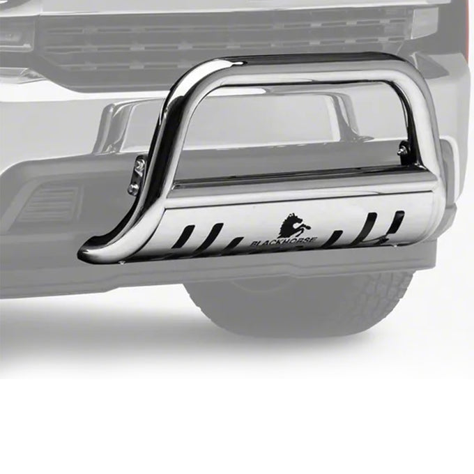 Polished Stainless Steel Bull Bar <br> 19-24 GMC Sierra 1500