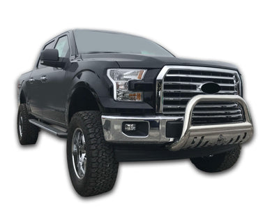 Polished Stainless Steel Bull Bar <br> 03-17 Ford Expedition Navigator, 04-24 F-150