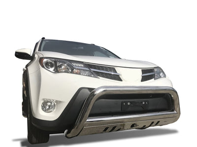 Polished Stainless Steel Bull Bar <br> 06-18 Toyota RAV4