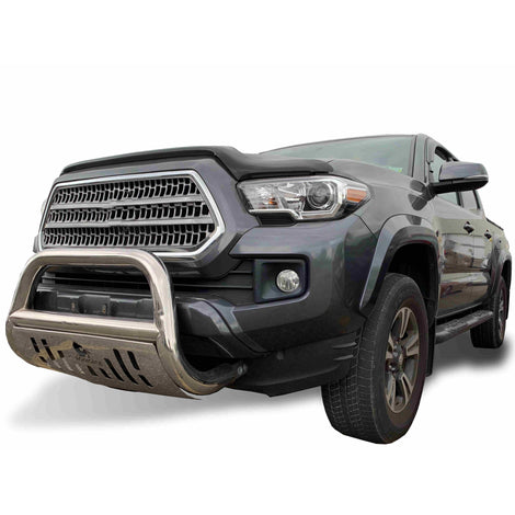 Polished Stainless Steel Bull Bar <br> 16-23 Toyota Tacoma