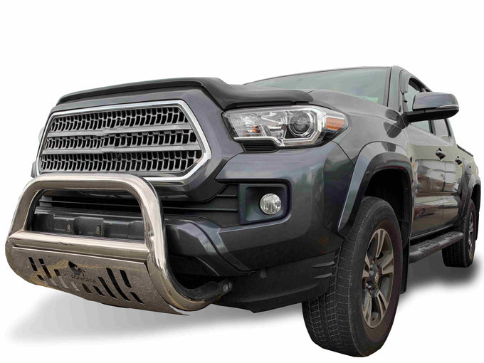 Polished Stainless Steel Bull Bar <br> 16-23 Toyota Tacoma
