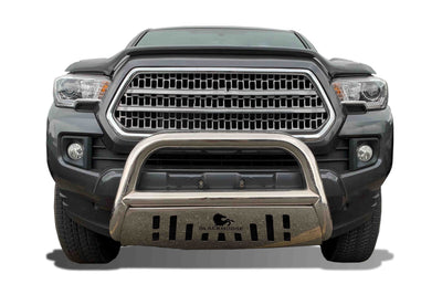 Polished Stainless Steel Bull Bar <br> 16-23 Toyota Tacoma