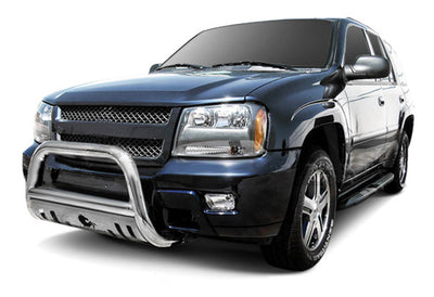 Polished Stainless Steel Bull Bar <br> 02-06 Cadillac Escalade, 99-06 Chevy Silverado