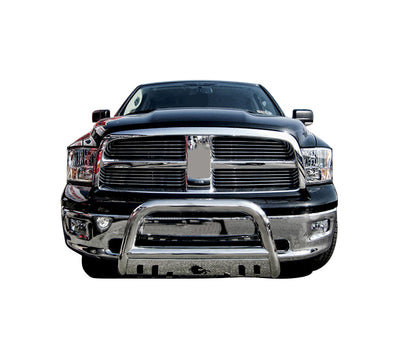 Polished Stainless Steel Bull Bar <br> 10-18 Dodge Ram 2500 3500