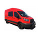 Black Powder Coated Bull Bar <br> 15-25 Ford Transit-150