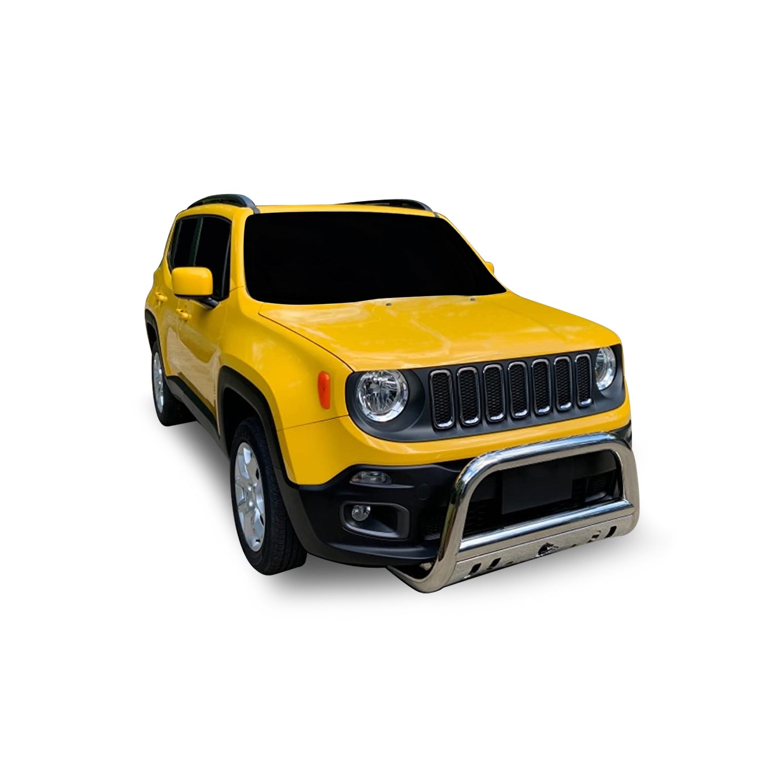 Polished Stainless Steel Bull Bar <br> 16-23 Jeep Renegade