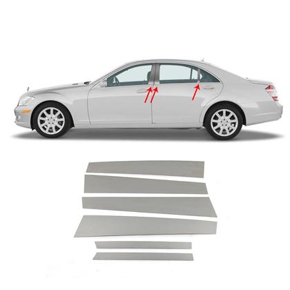 Pillar Post Trims <br> 07-13 Mercedes-Benz S-Class
