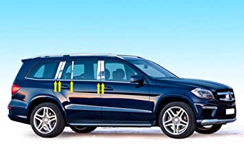 Pillar Post Trims <br> 13-16 Mercedes-Benz GL450