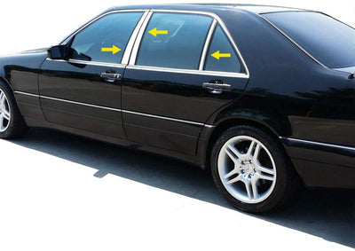 Pillar Post Trims <br> 92-99 Mercedes-Benz S-Class