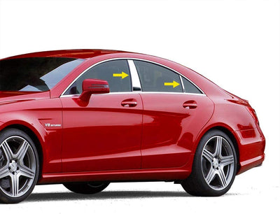 Pillar Post Trims <br> 06-11 Mercedes-Benz CLS