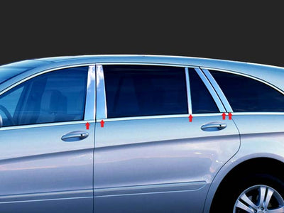 Pillar Post Trims <br> 06-16 Mercedes-Benz R-Class