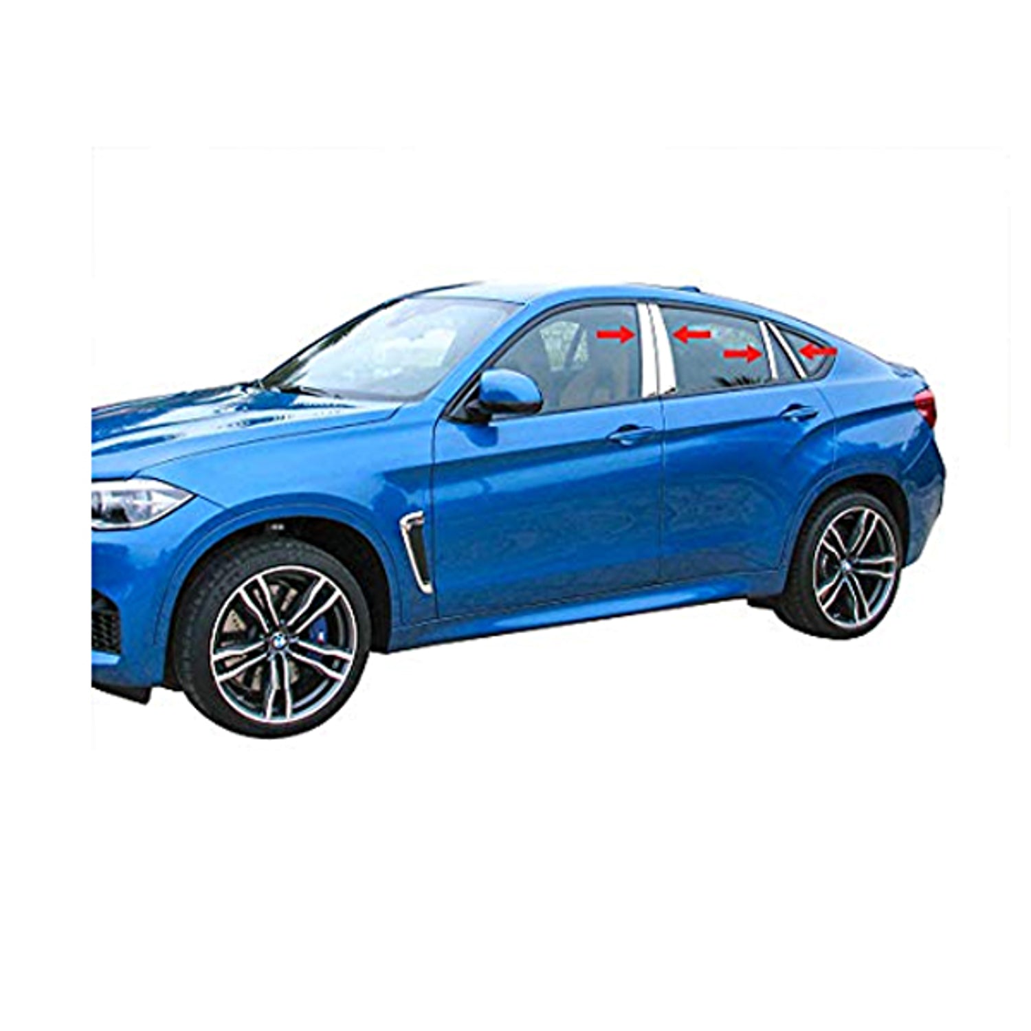 Pillar Post Trims <br> 09-16 BMW X6