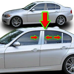Pillar Post Trims <br> 06-11 BMW 3 Series