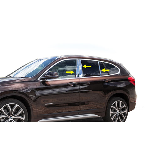 Pillar Post Trims <br> 12-16 BMW X1