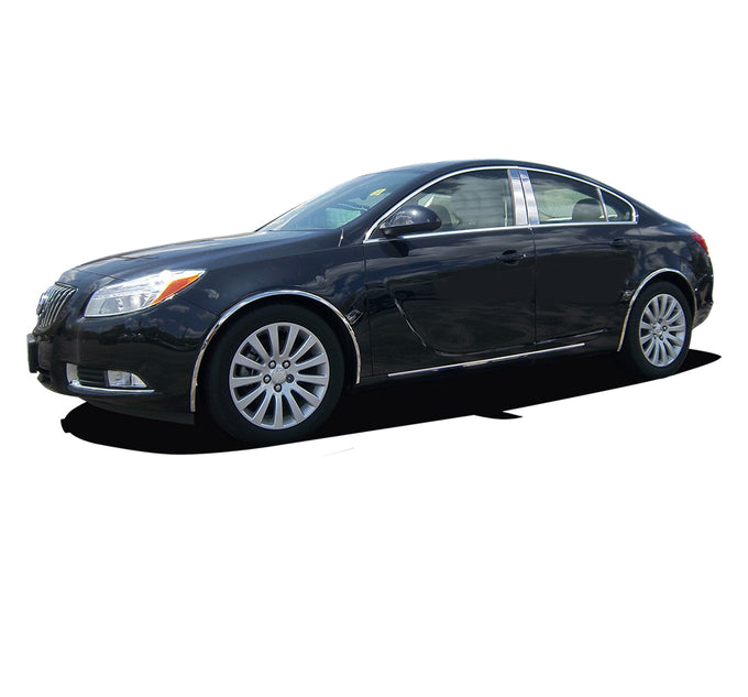 Pillar Post Trims <br> 11-16 Buick Regal