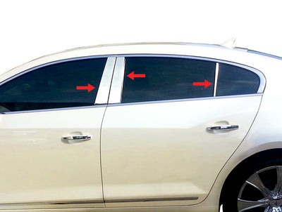 Pillar Post Trims <br> 10-16 Buick Lacrosse
