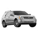 Pillar Post Trims <br> 07-09 Cadillac SRX