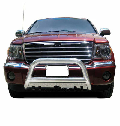 Polished Stainless Steel Bull Bar <br> 07-09 Chrysler Aspen, 04-09 Dodge Durango