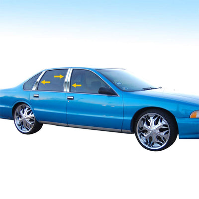 Pillar Post Trims <br> 91-96 Chevrolet Caprice