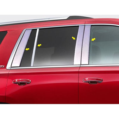 Pillar Post Trims <br> 15-16 Escalade, GMC Yukon, Chevy Tahoe Suburban