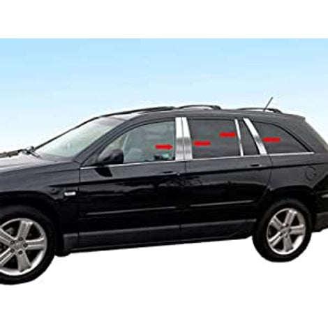 Pillar Post Trims <br> 04-08 Chrysler Pacifica