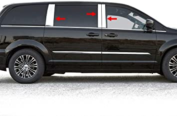 Pillar Post Trims <br> 08-16 Chrysler Town & Country, Dodge Grand Caravan